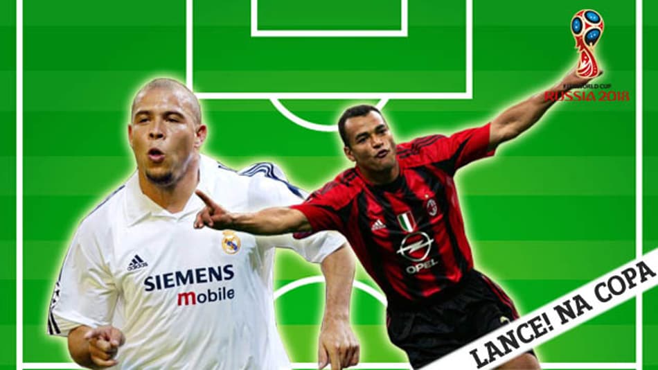 LANCE! NA COPA: Os times estrangeiros que mais cederam jogadores para a Seleção Brasileira