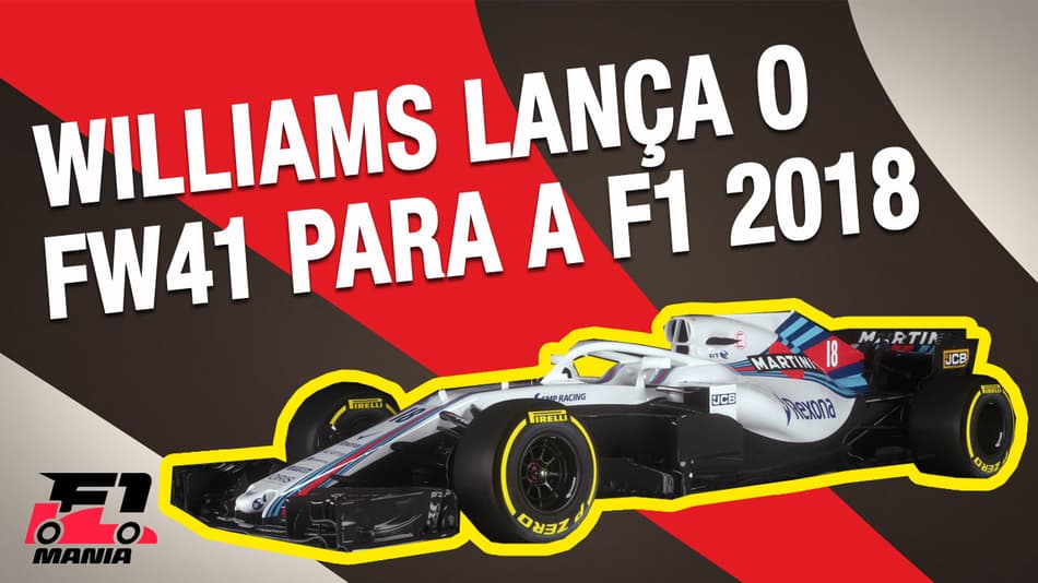 VÍDEO: A Williams lançou o FW41 durante evento em Londres
