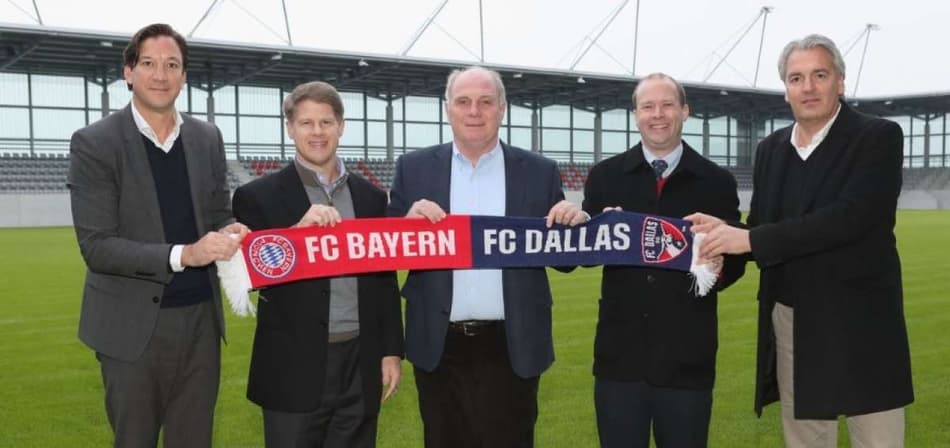 Bayern de Munique fecha parceria com time dos Estados Unidos
