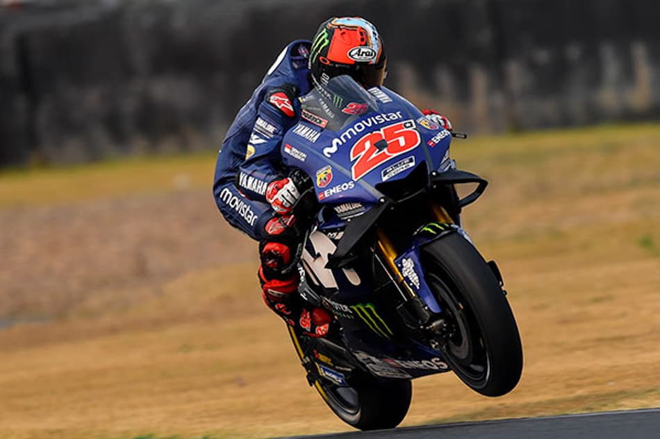 Yamaha: Viñales encontra solução; preocupação de Rossi aumenta