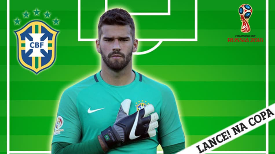 LANCE! NA COPA: Raio-X de Alisson, goleiro do Brasil na Copa da Rússia