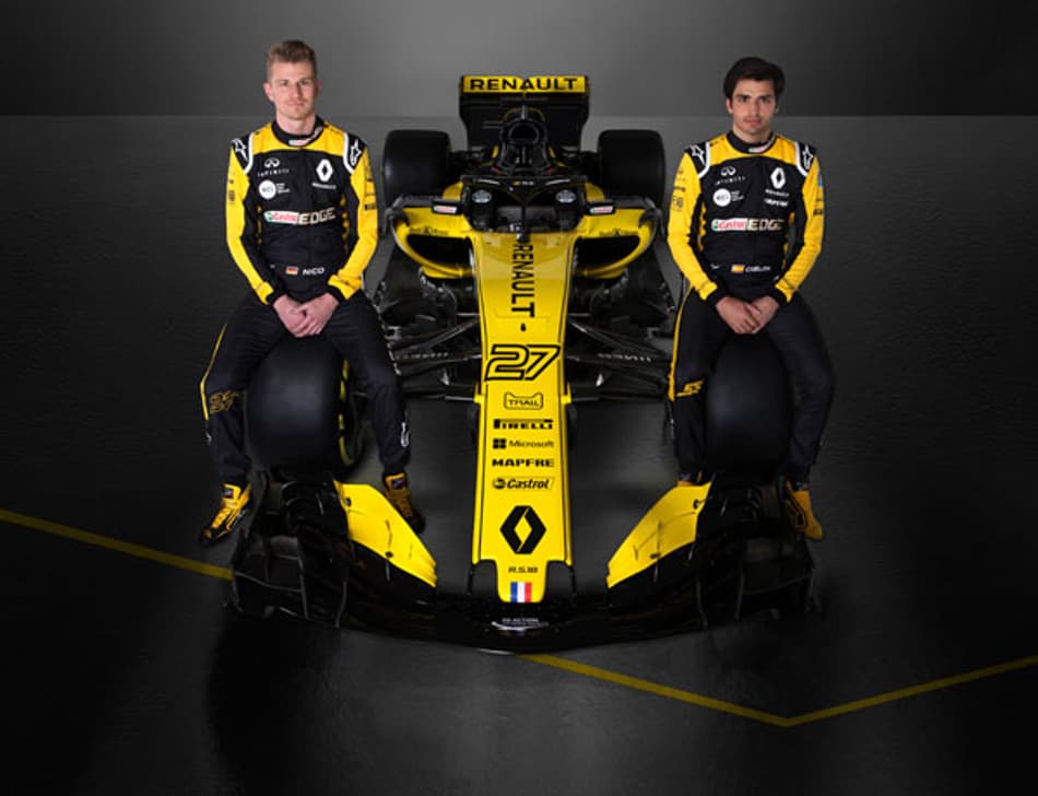 Renault indica manutenção da dupla de pilotos atuais