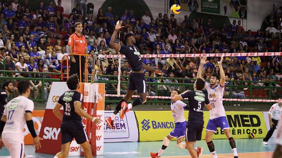 A briga por posições a quatro rodadas do fim da Superliga masculina
