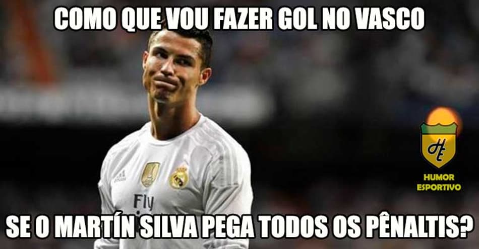 Os memes da classificação do Vasco; Martín heróico é destaque