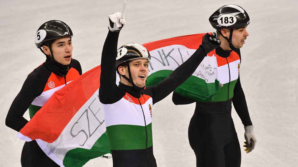 Hungria leva primeira medalha na história dos Jogos de Inverno