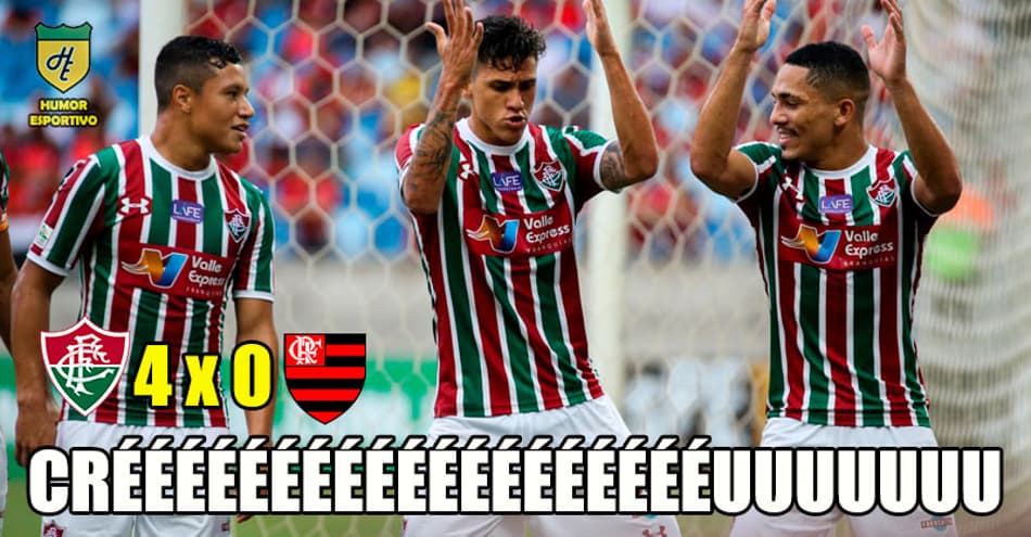 Flu massacra o Fla e torcida tira onda; veja os memes