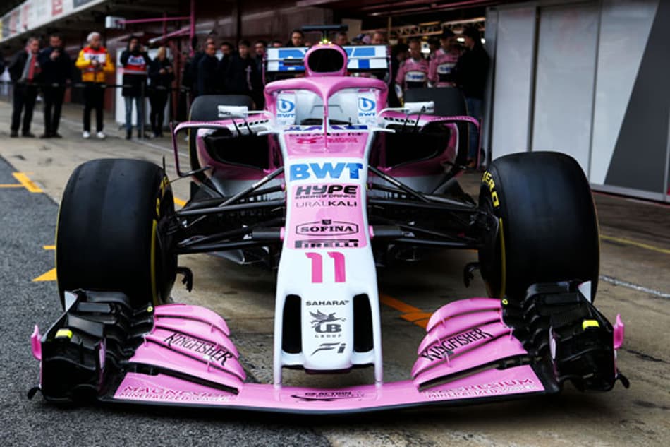 GALERIA: Confira o VJM11 da Force India para a temporada 2018 da F1