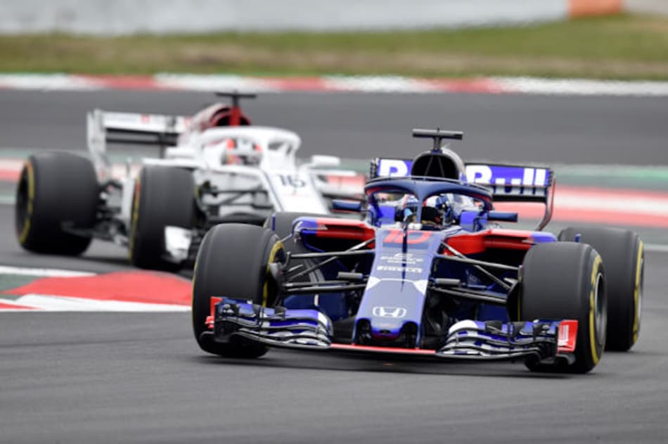 Em seu primeiro dia no STR13, Pierre Gasly reclamou para entrar e sair do carro com o halo