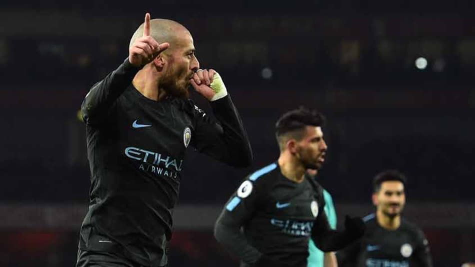 No 100º jogo de Guardiola, City goleia Arsenal e segue ‘muito líder’ do Inglês