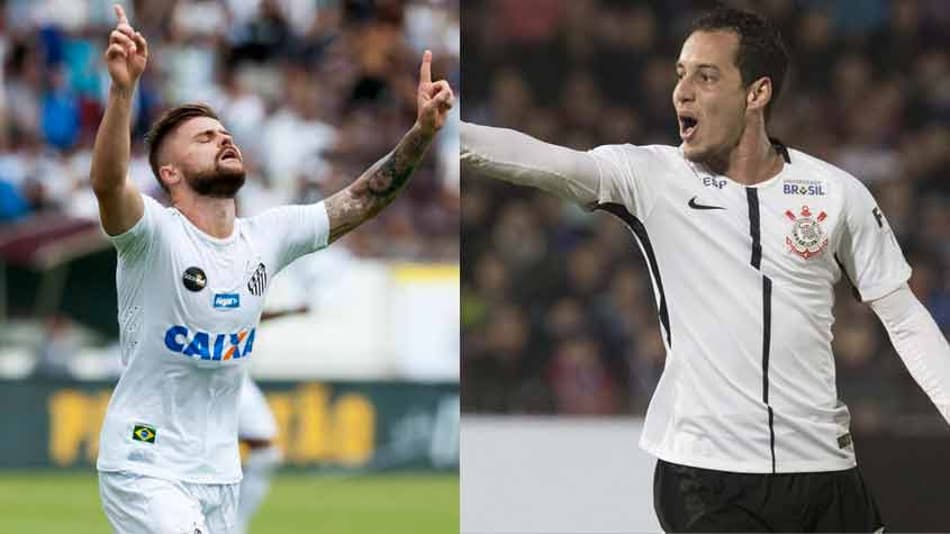 ‘Noves fora’: Santos e Corinthians fazem o clássico sem centroavante
