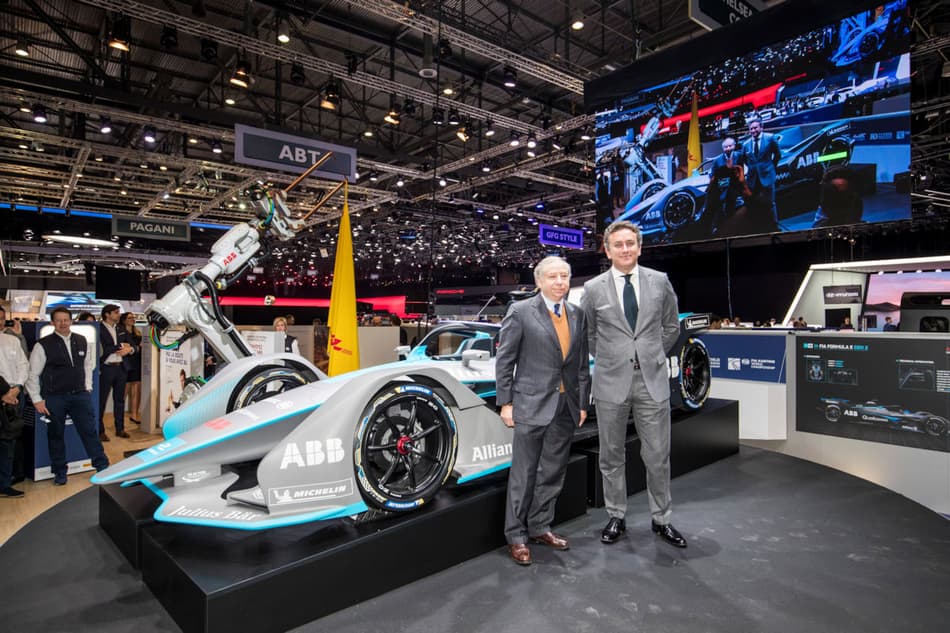 Fórmula E apresenta o "Gen2" durante o Salão Internacional de Genebra