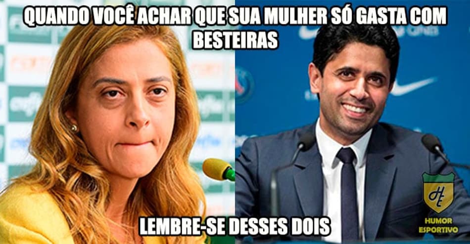 A internet resolveu comparar o Palmeiras com o PSG… e não faltaram piadas