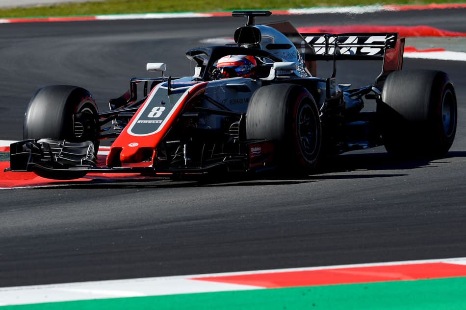Haas: Grosjean destaca "tempo de pista com qualidade" em Barcelona