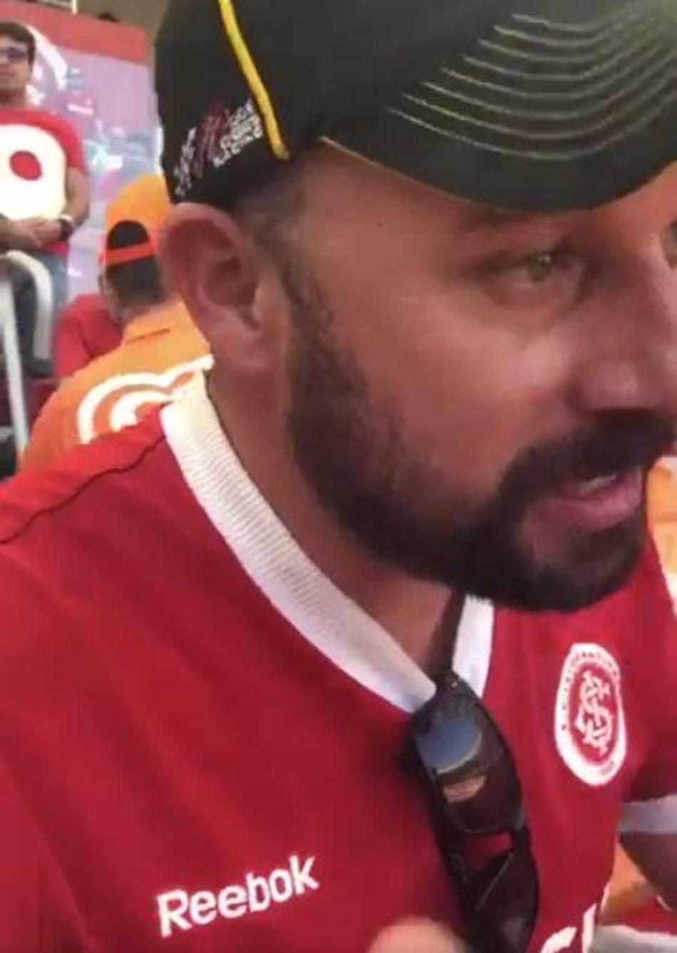 Jornalista é agredida por torcedor do Internacional