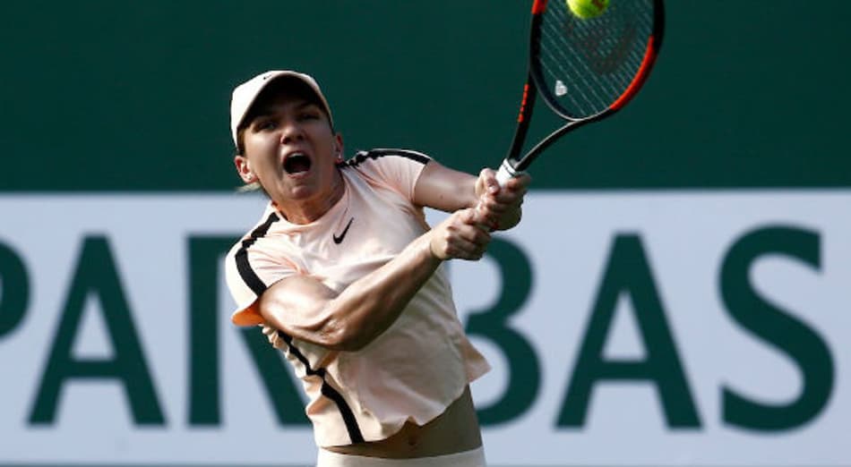 Halep escapa da derrota na estreia em Miami. Pliskova avança