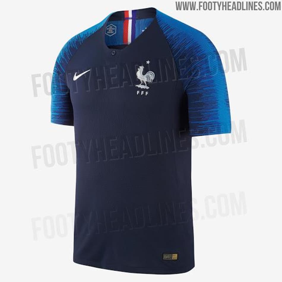 Camisas da França, Polônia e Croácia para a Copa são reveladas. Confira imagens