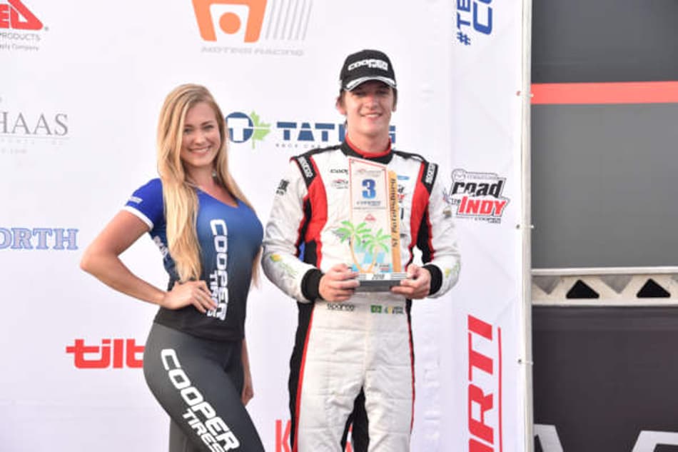 USF2000: Lucas Kohl inicia a temporada com pódio em St. Petersburg