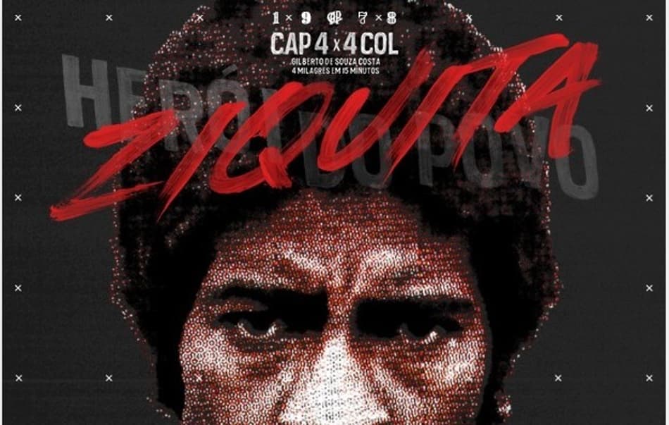 Atlético-PR lança campanha de apoio ao atacante Ziquita, ídolo do clube