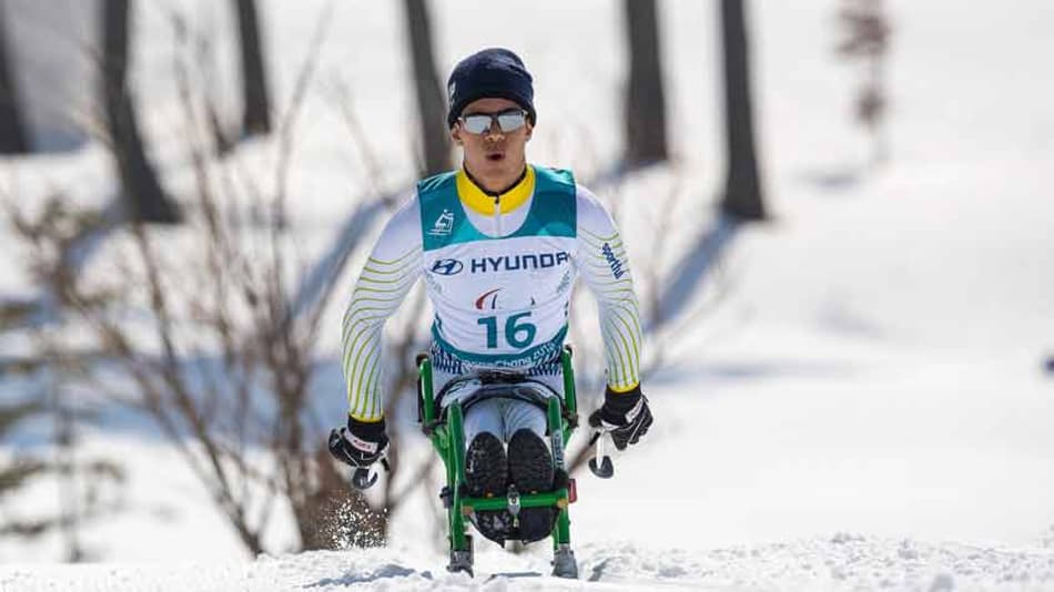 Esquiadores brasileiros param na classificatória no sprint da Paralimpíada