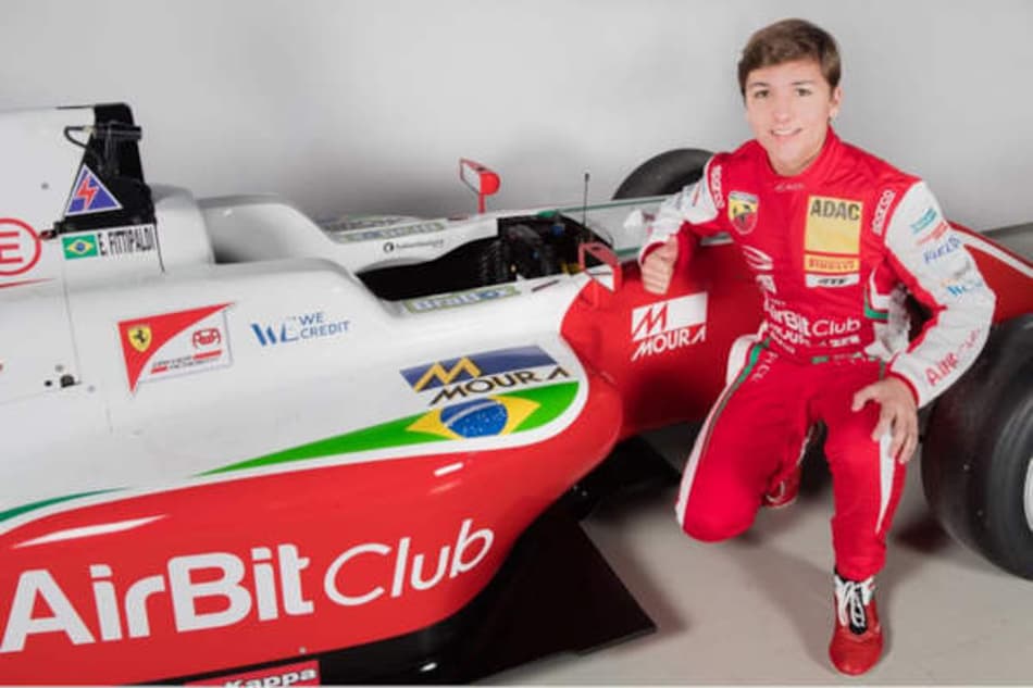 Enzo Fittipaldi é o segundo mais rápido em teste da F4 Italiana em Adria