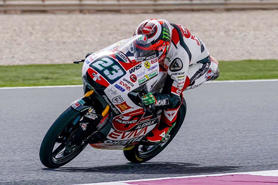 Antonelli acelera com bom ritmo e garante a pole na Moto3 no Japão