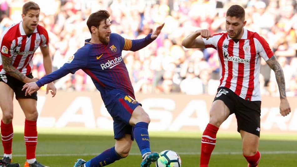 Barcelona tem tempos distintos, mas bate Bilbao na La Liga; Sevilla perde