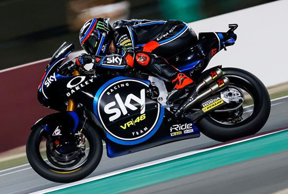 Bagnaia detém Baldassarri e recebe primeira vitória da Moto2