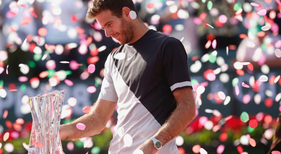Del Potro vibra com conquista: ‘É tão grande. Não acredito’