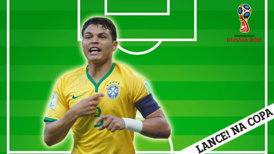 LANCE! NA COPA: Raio-X de Thiago Silva, zagueiro do Brasil na Copa da Rússia 2018