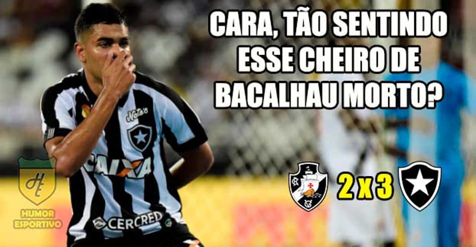 Os melhores memes da vitória do Botafogo sobre o Vasco