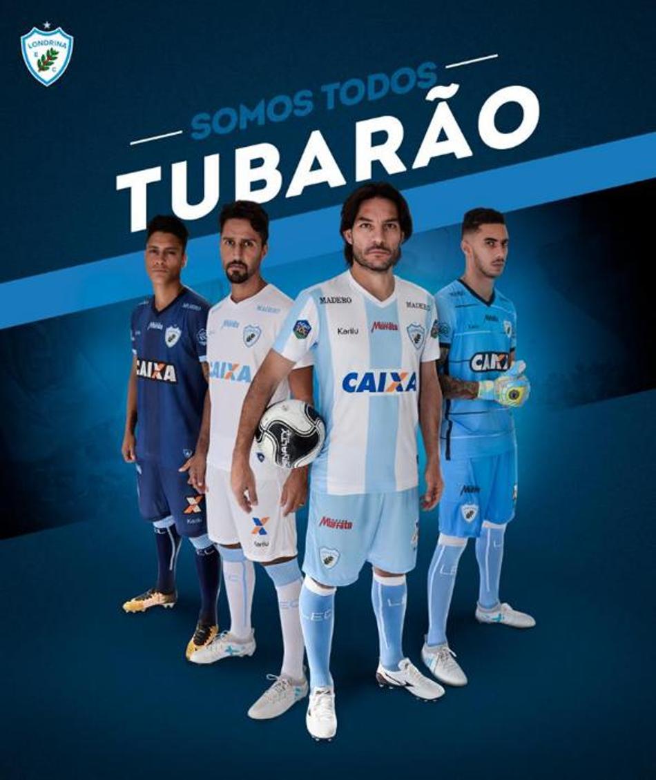 Londrina apresenta camisas para a disputa da Série B do Campeonato Brasileiro