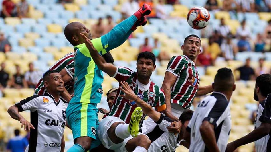 20/01/2018: último duelo entre os clubes - Fluminense 0 x 0 Botafogo - Maracanã - Taça Guanabara