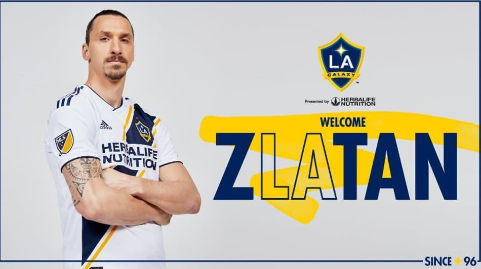 Zlatan Ibrahimovic é anunciado pelo Los Angeles Galaxy