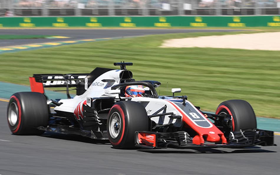Grosjean feliz com ritmo da Haas que surpreendeu rivais