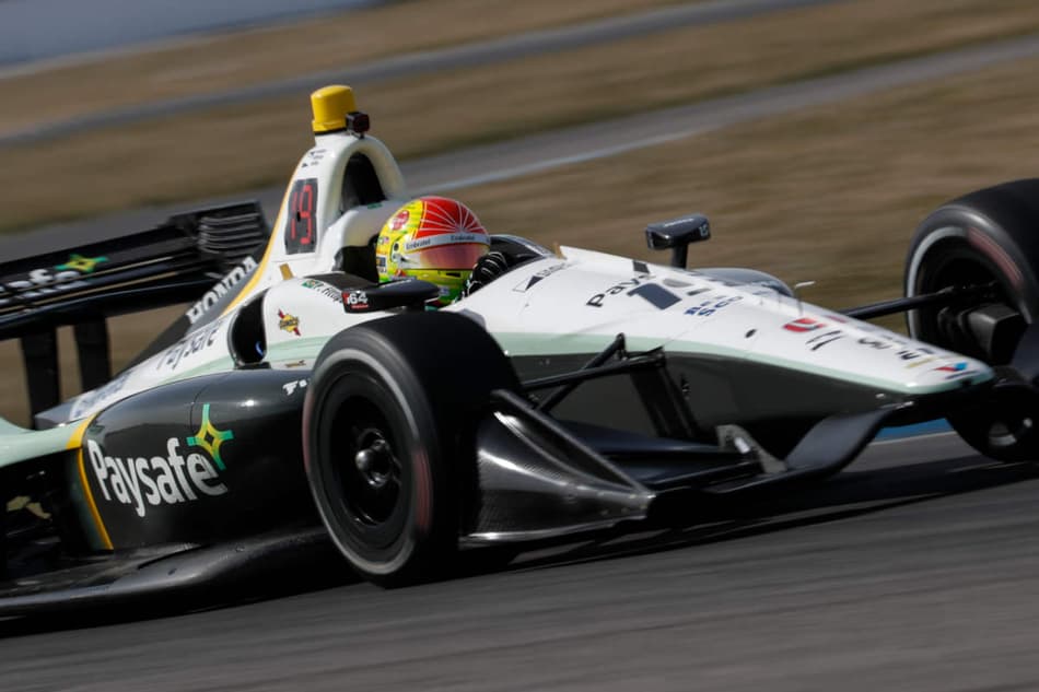 Pietro Fittipaldi é destaque em sua estreia em Indianápolis em teste coletivo da Indy