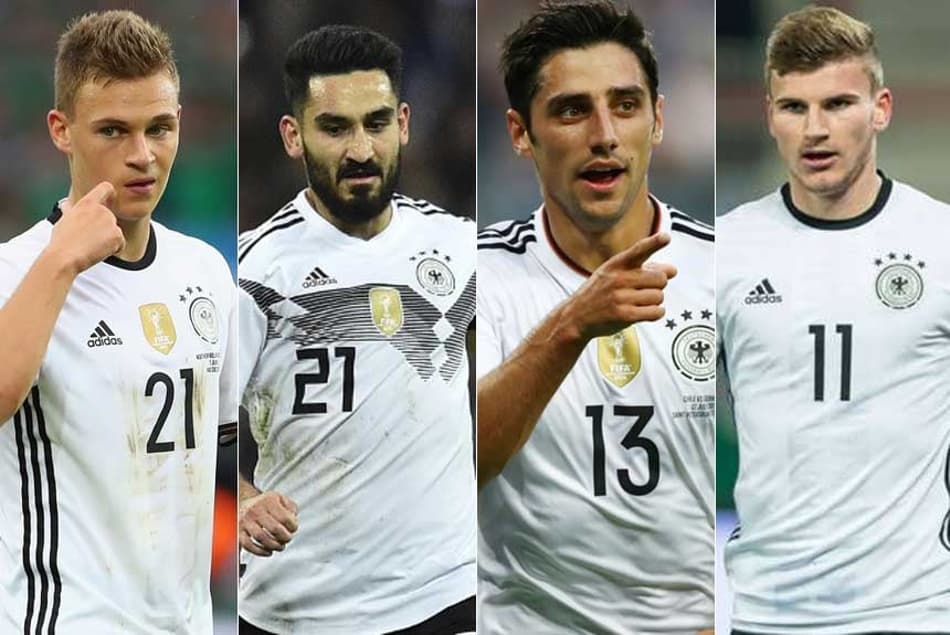 Veja quem são as caras novas da Alemanha que enfrentará o Brasil