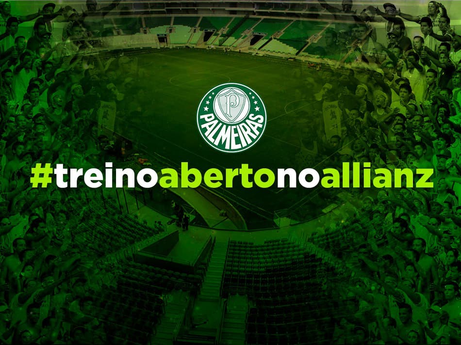 Torcida pede treino aberto antes da final e Palmeiras promete avaliar
