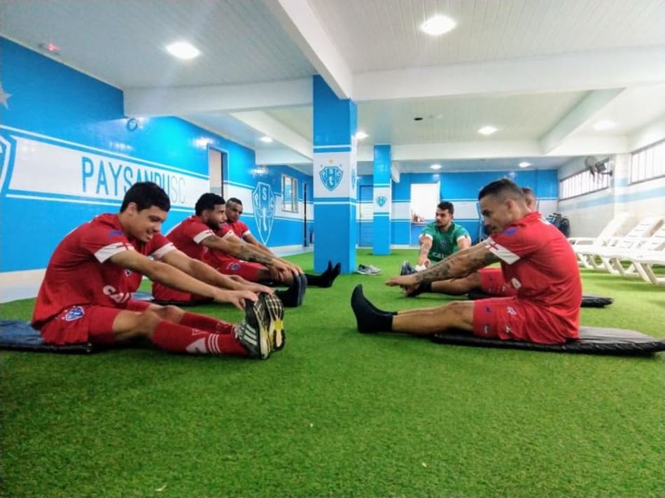 paysandu treino