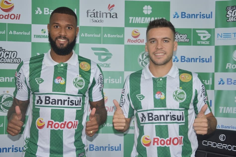 Rafael Bonfim e Felipe Mattioni são apresentados no Juventude