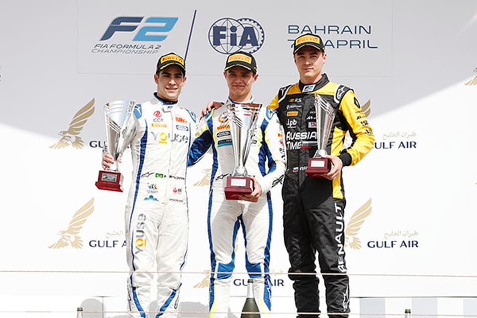 Norris domina e vence no Bahrein; Sette Câmara em segundo garante pódio duplo da Carlin