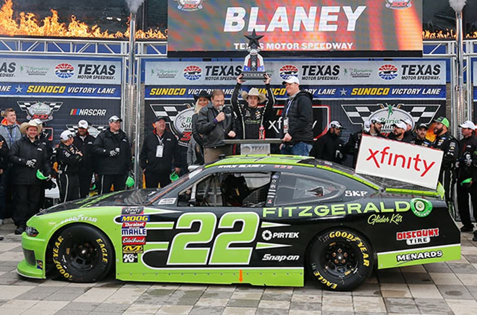 Ryan Blaney coloca Penske na terceira vitória consecutiva da NASCAR Xfinity