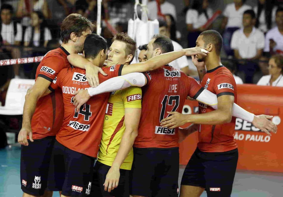 Blog Saque: Em grande jogo, Sesi bate Sesc e sai na frente na semi