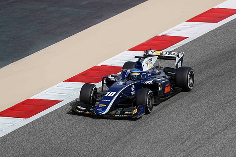 F-2: Em terceiro, Sette Câmara voltou pódio do Bahrain