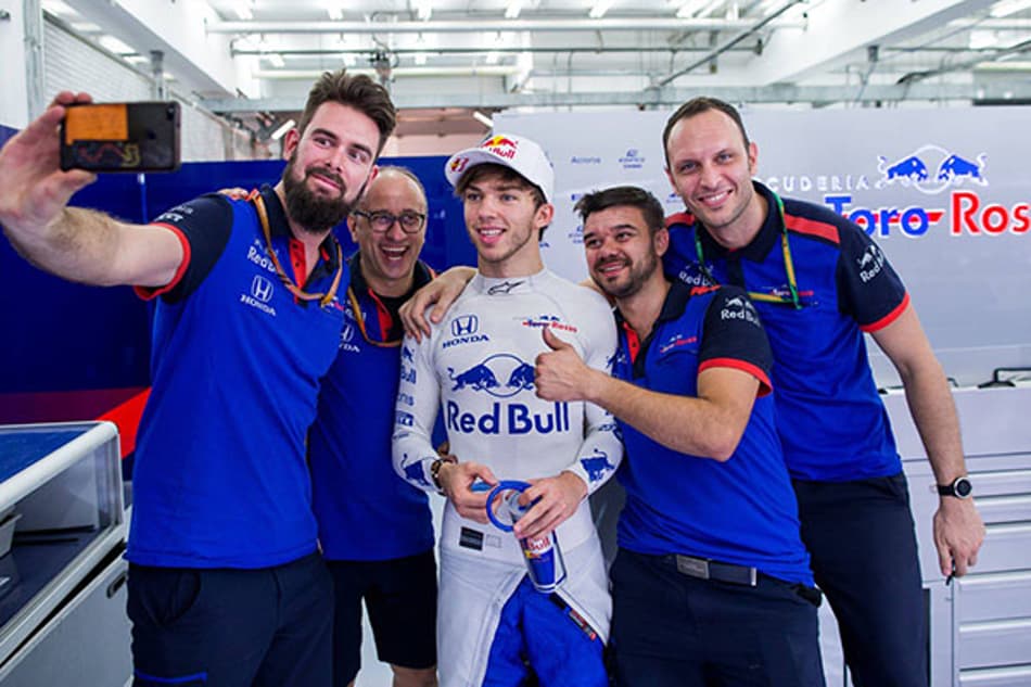 Gasly em 4º no Bahrein: "Ótimo dia para a equipe, Honda e para mim"