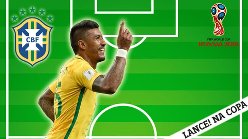 LANCE! NA COPA: Raio-X de Paulinho, volante do Brasil no Mundial 2018