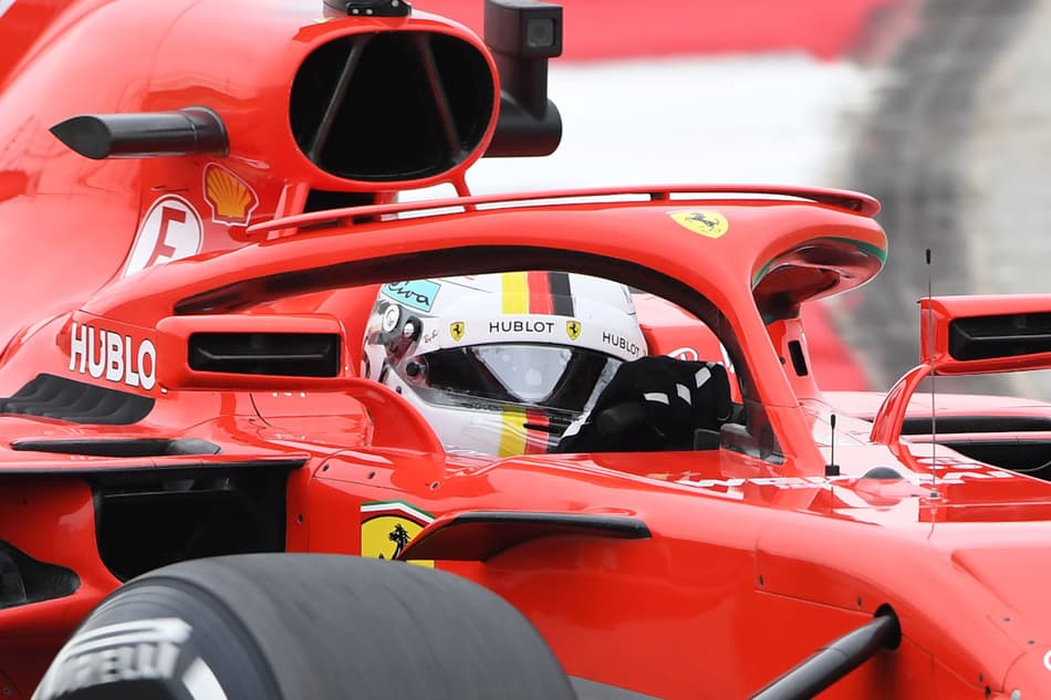 Com a Ferrari na primeira fila, Vettel lidera o último treino em Xangai