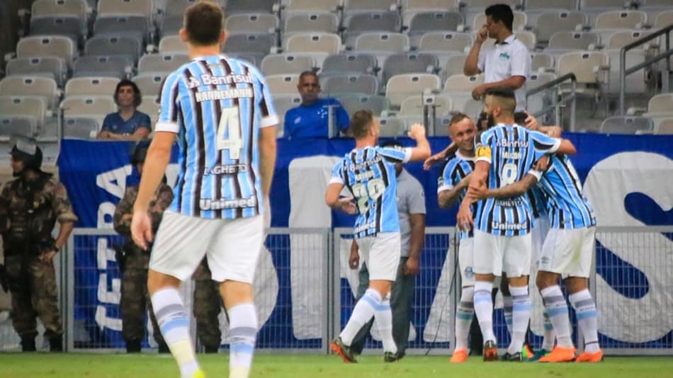 André estreia com gol e Grêmio vence Cruzeiro no Mineirão