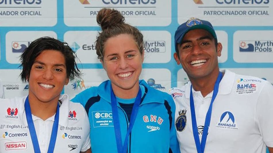 Ana Marcela Cunha e Allan do Carmo levam ouro no Troféu Brasil