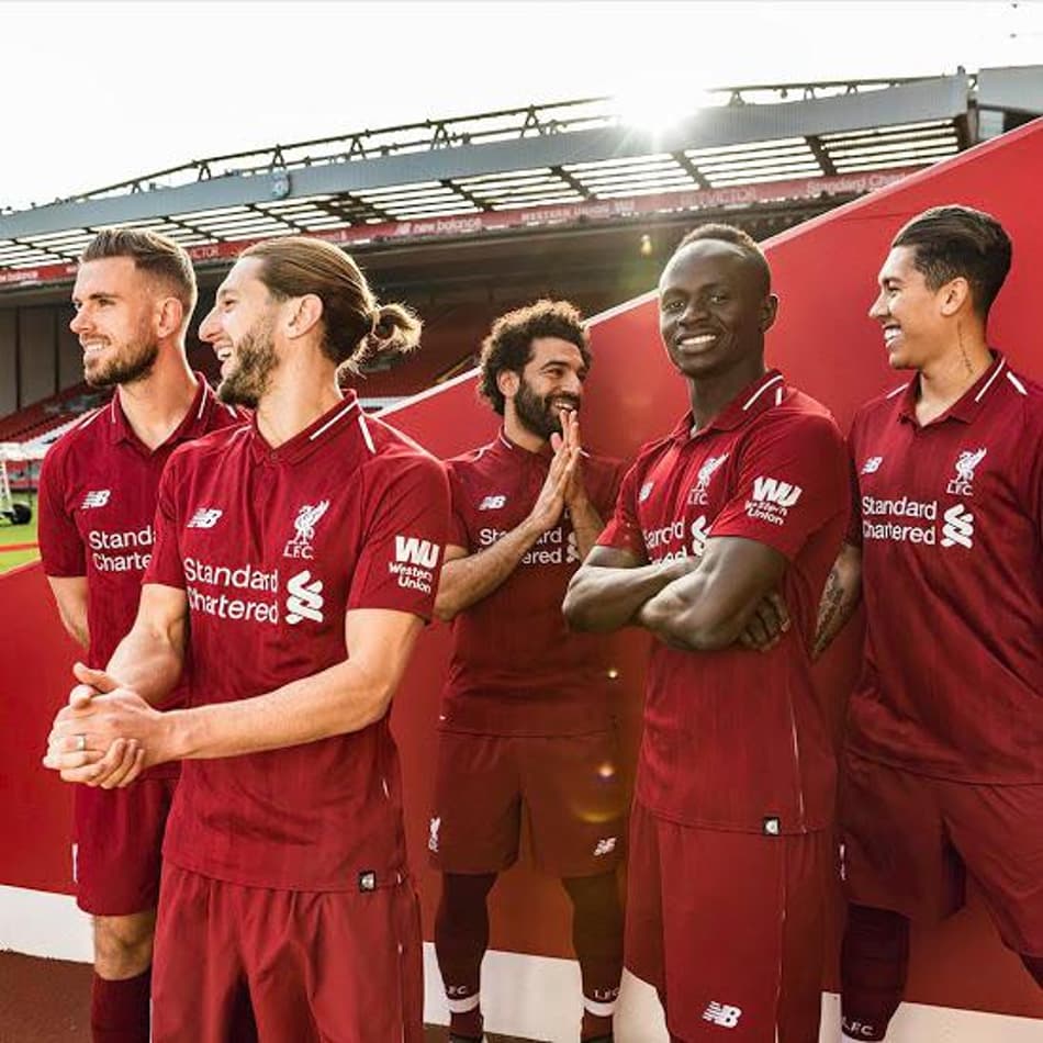 Liverpool lança camisa 1 para 2018/2019; nova camisa 1 do United é revelada por site