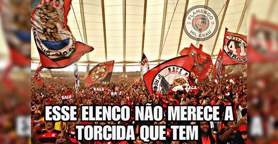 'Sem sangue'! Torcida do Fla não perdoa empate e corneta jogadores na web